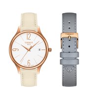Orologio Tissot Donna T-Lady Bella Ora in Acciaio placcato oro rosa T1032103601700 - T1032103601700